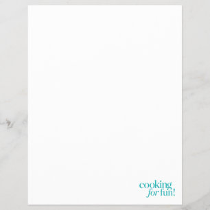 Flyer Cozinhar Para Divertimento