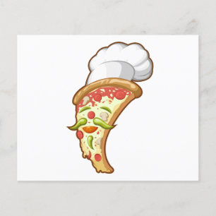 Flyer Cozinheiro chefe da pizza
