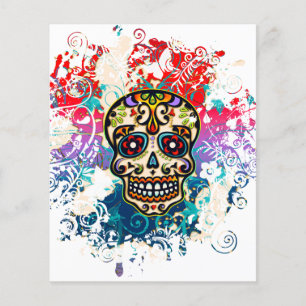 Flyer Crânio de Açúcar, México, Dias de los Muertos