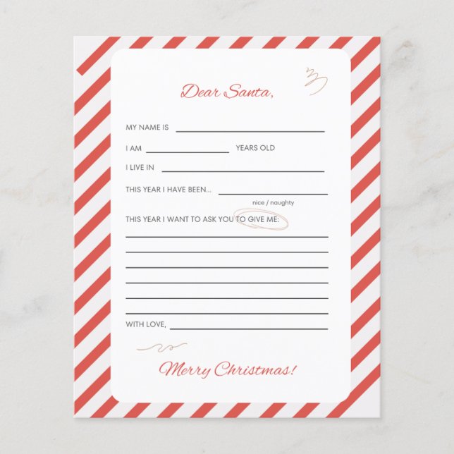 Flyer Crianças de Natal, segunda a Papais noeis (Frente)