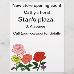 Flyer Criar seu próprio insecto