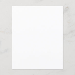 Flyer Crie o seu próprio branco
