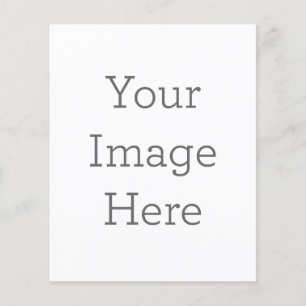 Flyer Crie o seu próprio papel de tabuleiro de 4,5" x 5,