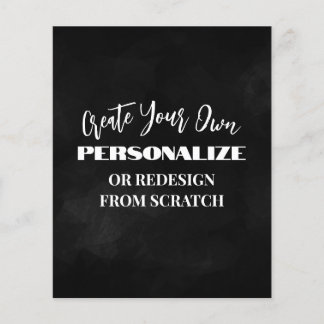 Flyer Crie seu próprio - Design a personalizado