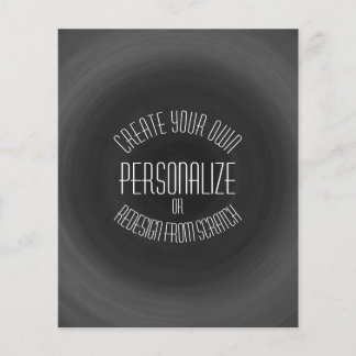 Flyer Crie seu próprio design - personalizado