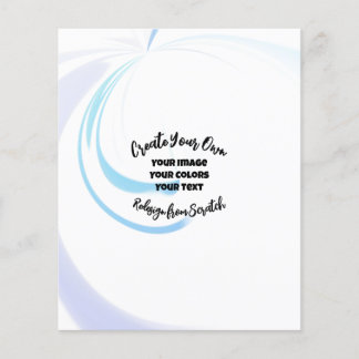 Flyer Crie seu próprio personalizado