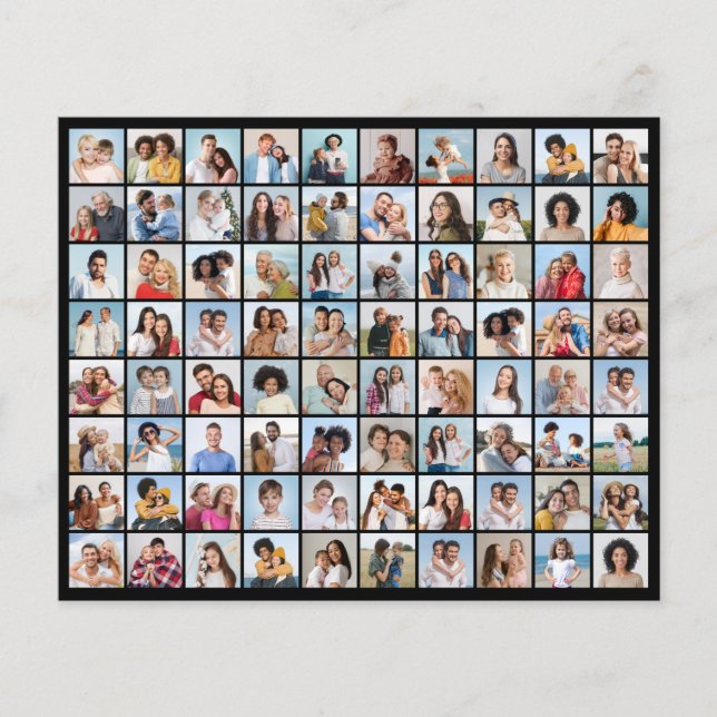 Flyer Crie Sua Própria Colagem De Fotos 80 (Frente)