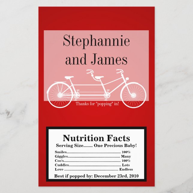 Flyer Crimson Red Double Bike (Frente)