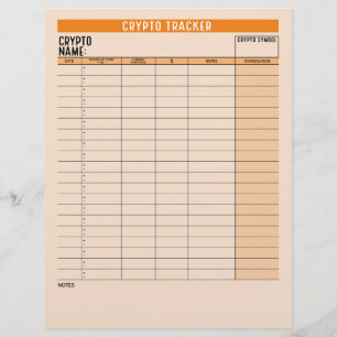 Flyer Cripto Asset Tracker com Equilíbrio de Moedas, Tra