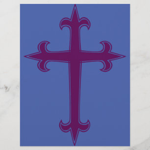 Flyer Cruz Cristã Roxa