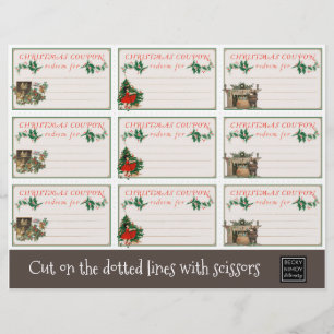 Flyer Cupões de Natal dos Stuffers