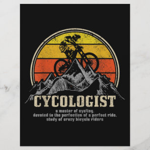 Flyer Cycologist Definição Bicicleta de Montanha Engra