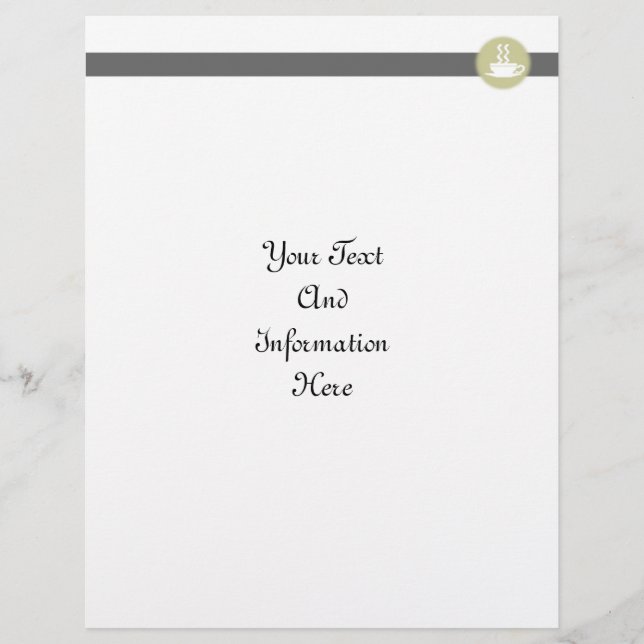 Flyer de café quente (Frente)