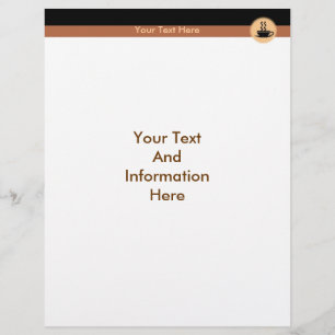 Flyer de café quente