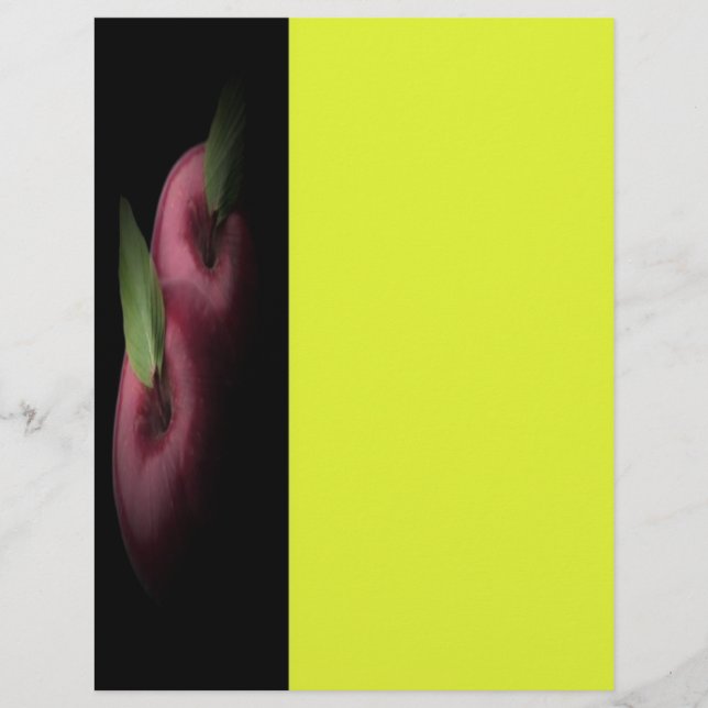 Flyer de Maçãs Vermelhas (Frente)