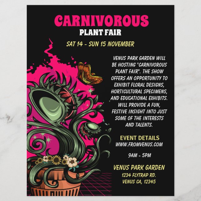 Flyer De Vênus (Frente)