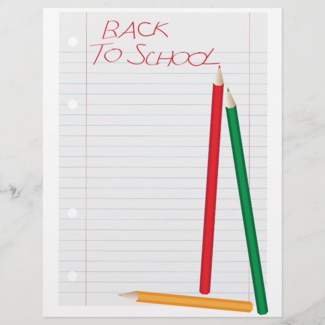 Flyer De Volta À Escola (Frente)