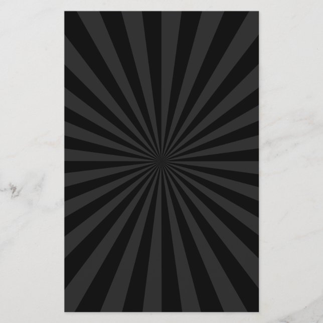 Flyer Decor de Intermitência Preto e Carvões Personaliza (Frente)