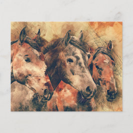 Flyer Decoração de pintura por aquarela artística