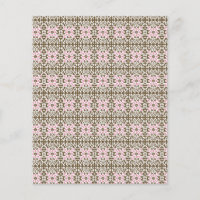 Decoração Luxuosa com Estampa Floral Rosa Boho
