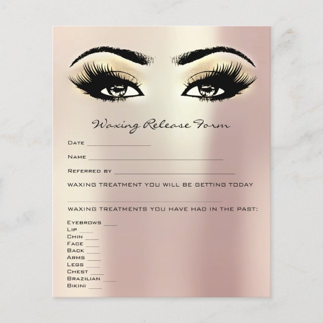 Flyer Depilação de resíduos Formulário 1 de isenção de r (Frente)