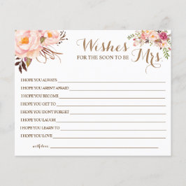 Flyer Deseja que em breve seja a Sra. Chá de panela