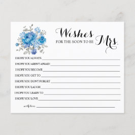 Flyer Deseja que em breve seja a Sra. Chá de panela