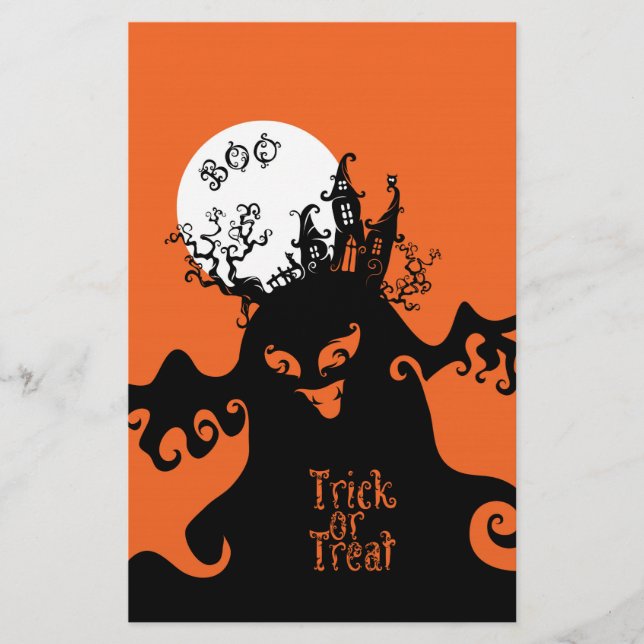 Flyer desenho Boo Trick or Treat (Frente)