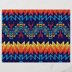 Flyer Design abstrato de design tribal