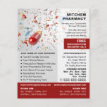 Flyer Design da cápsula, farmácia, farmacêutica e public<br><div class="desc">Capsule Design,  Farmácia,  Farmacêuticos E Folhetos Publicitários Pela Loja Cartão de visita.</div>