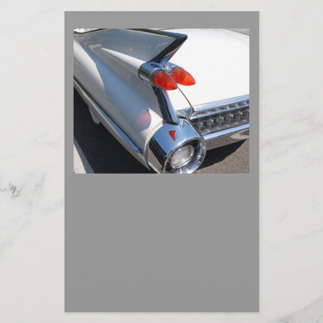 Flyer Design de carro clássico (Frente)