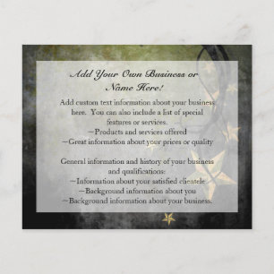 Flyer Design do vintage das estrelas do Grunge