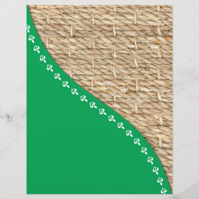 Flyer Design ecológico (Frente)