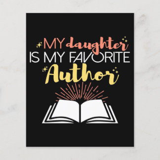 Flyer Design Especial Minha Filha É Minha Autora Favorit