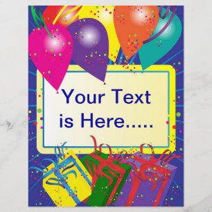 Flyer Design festa de aniversário