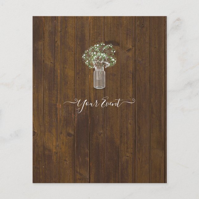 Flyer DESIGN GRATUITA ORÇAMENTO Gypsophila Modelo (Frente)