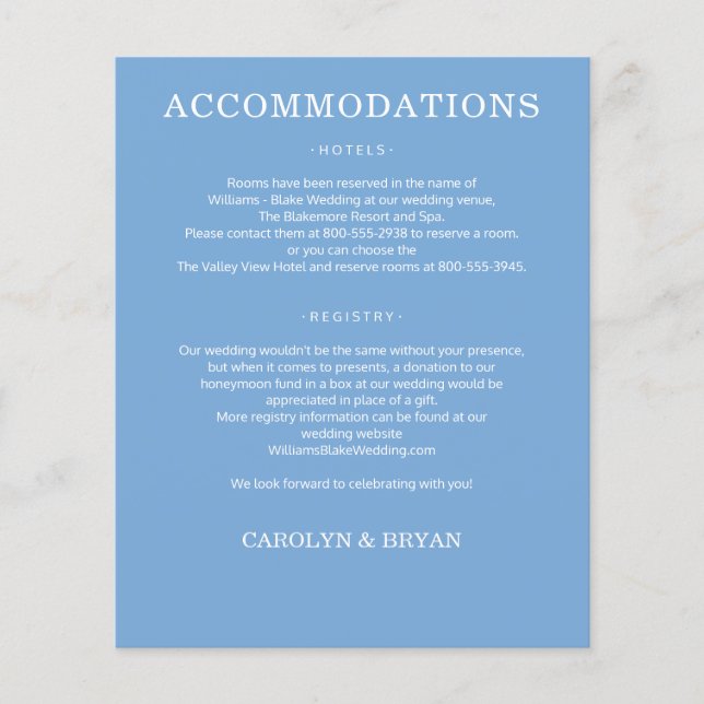 Flyer Detalhes de Casamento Simples do Orçamento (Frente)