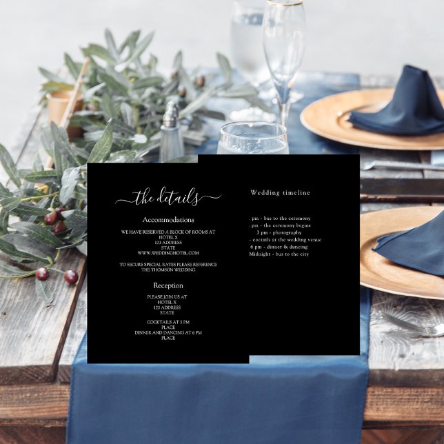 Flyer Detalhes do programa de casamento de orçamento bra (Criador carregado)