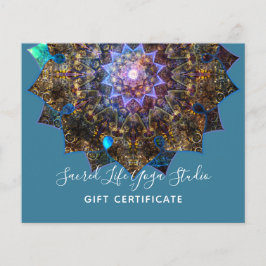 Flyer Deusa da Terra Mandala