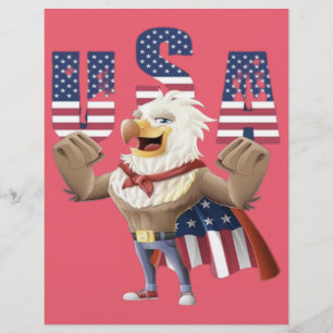 Flyer Dia da Independência nos EUA