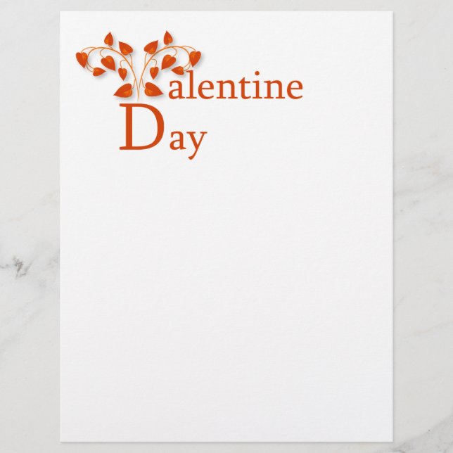 Flyer Dia de São Valentim (Frente)