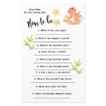 Dinossauro chá de fraldas Como você conhece bem o