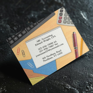 Flyer Diretório de trabalho do escritório de contabilida