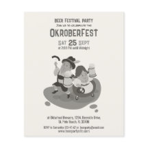 divertido Músico bávaro convida para Oktoberfest