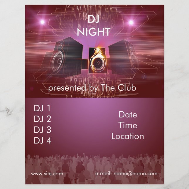 Flyer dj_night_dance_flyer (Frente)