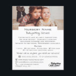 Flyer Doce Crianças Babá, Cuidados de Dia, Adverte de En<br><div class="desc">Doce Criança,  Babá,  Cuidados De Dia,  Folheto Publicitário De Enfermeira,  da Loja De Cartão de visita.</div>