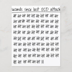 Flyer Doença Obsessiva Compulsiva Tally