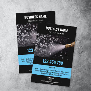 Flyer Dois idiomas: Lavando a pressão, lavando o tejadil