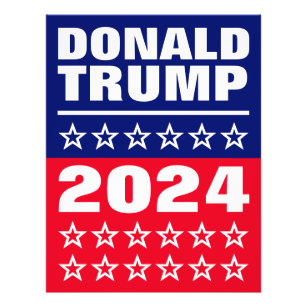 Flyer Donald Trump, Eleições Presidenciais Americanas 20