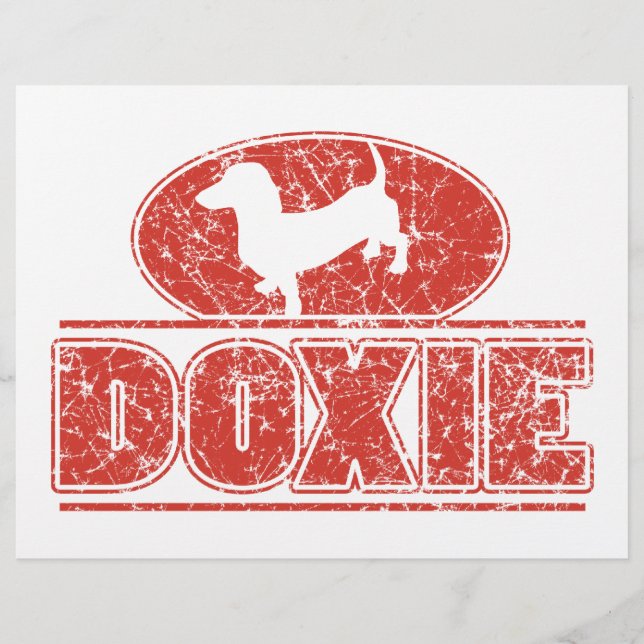 Flyer DOXIE-in-Circle-Distress (Frente)